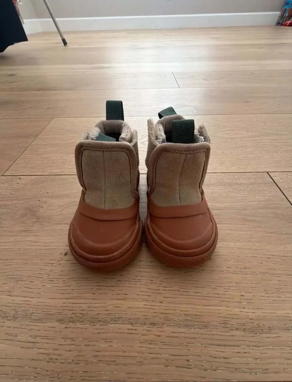 Vans Toddler Slip-On Hi Terrain V MTE Brown Winter Boots